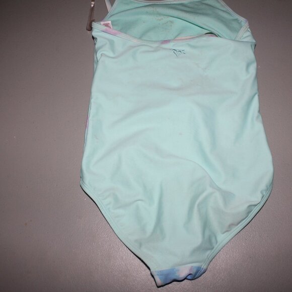 Blue Turtle 1 Pcs Justice Swimsuit Size 8 - Picture 5 of 11